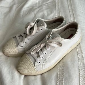 White Prada Sneakers